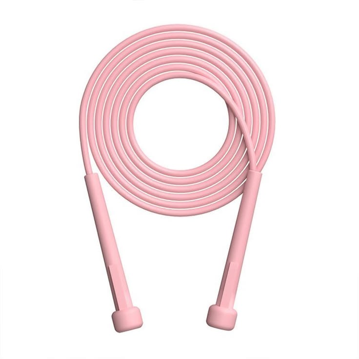 Adjustable Jump Rope with Lightweight Handles for Cardio, Fitness & Training – Pink